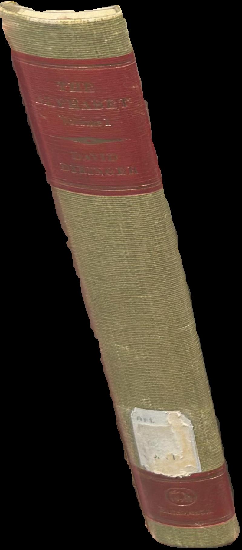 The alphabet : a key to the history of mankind : volume 2 live spine