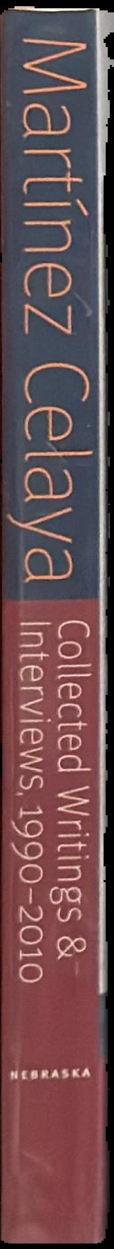 Enrique Martinez Celaya : collected writings and interviews, 1990-2010 live spine