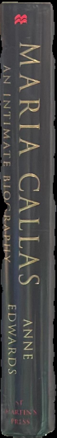 Maria Callas ; an intimate biography live spine