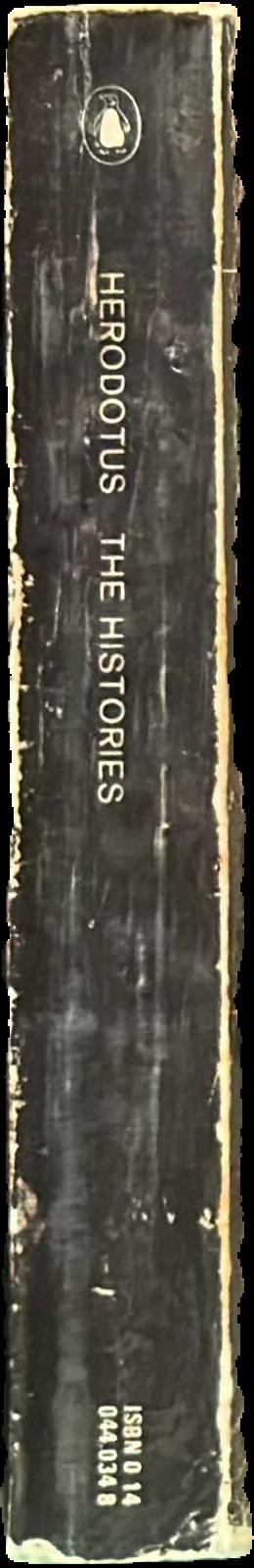 The histories / Herodotus ; translated by Aubrey de Selincourt ; revised, with an introduction and notes by A. R. Burn live spine