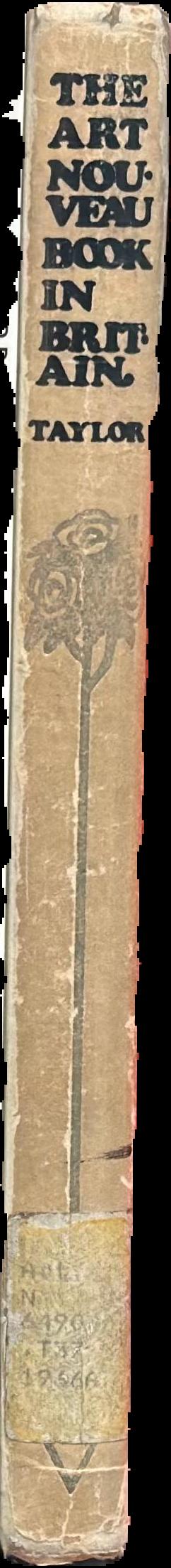 The art nouveau book in Britain live spine