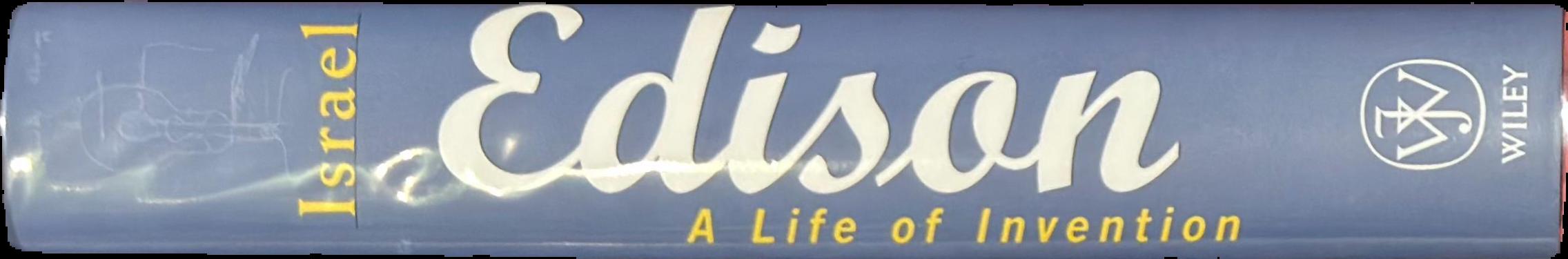 Edison : a life of invention live spine