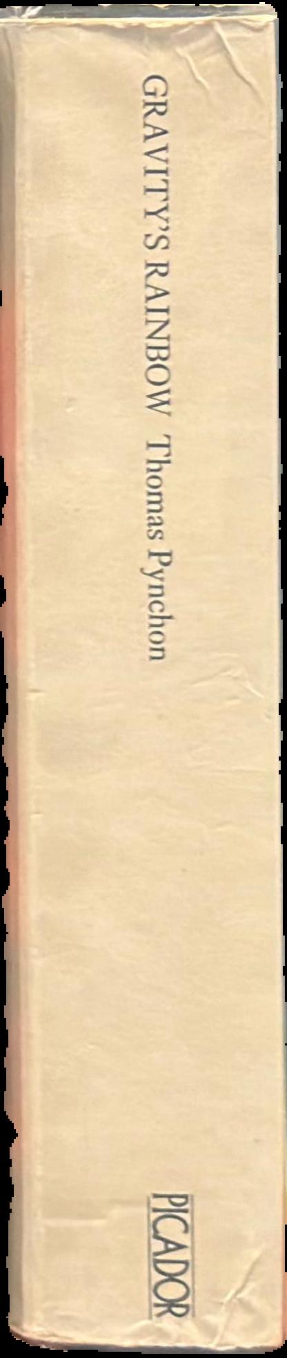 Gravity's rainbow / Thomas Pynchon live spine