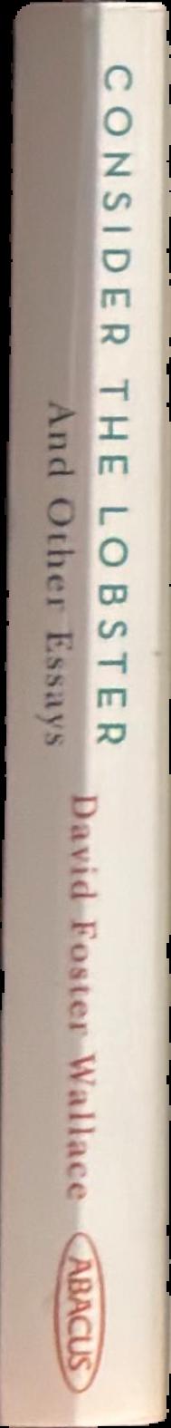 Consider the lobster and other essays live spine