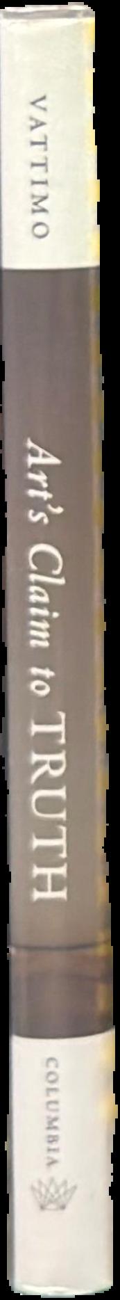 Art's claim to truth live spine