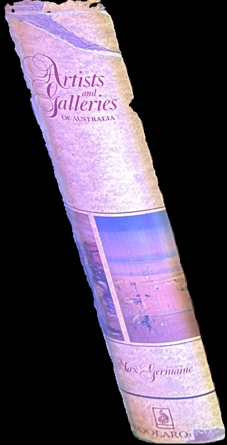 Artists and galleries of Australia / Max Germaine live spine