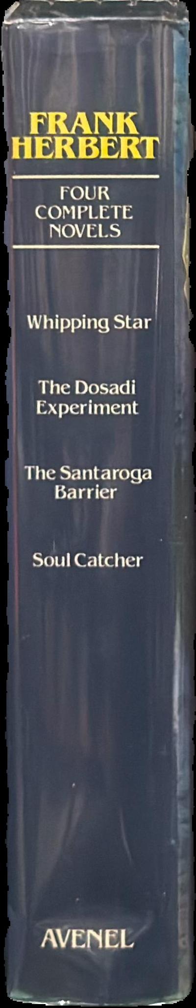 Four complete novels live spine