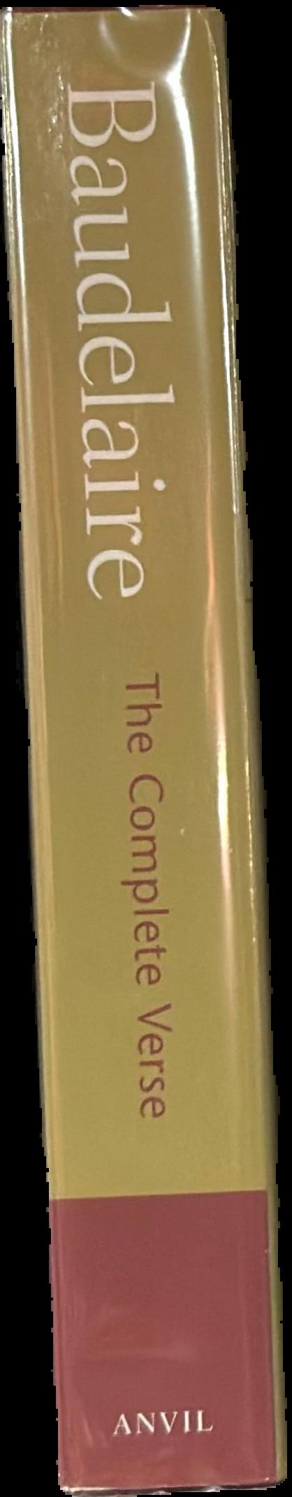 Baudelaire : the complete verse : volume I live spine
