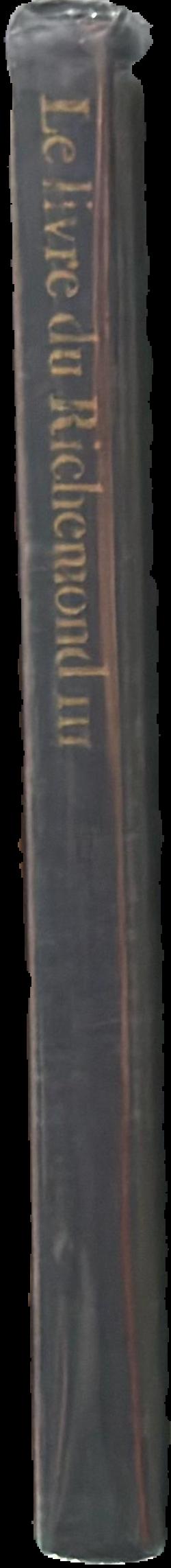 Le livre du Richemond III : Etruscan art from private Geneva collections live spine