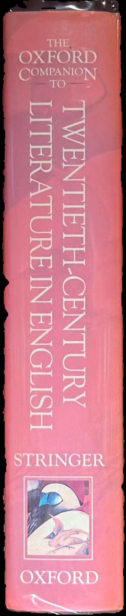 The Oxford companion to twentieth-century literature in English live spine