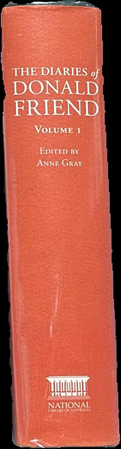 The diaries of Donald Friend : volume 1 live spine
