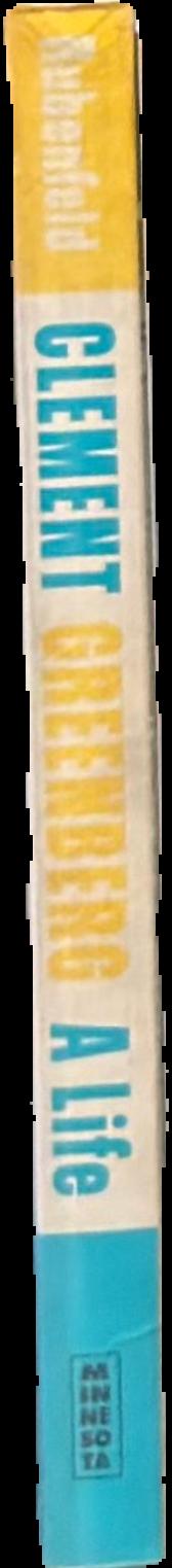 Clement Greenberg : a life live spine