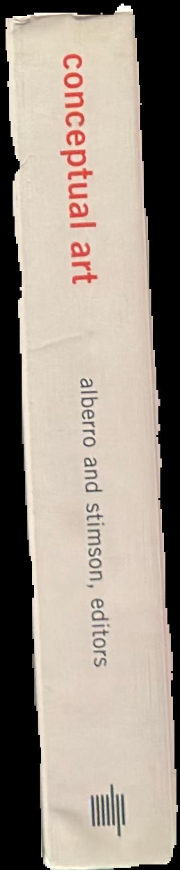 Conceptual art : a critical anthology live spine