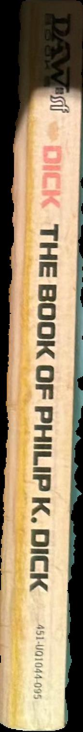 The book of Philip K. Dick live spine