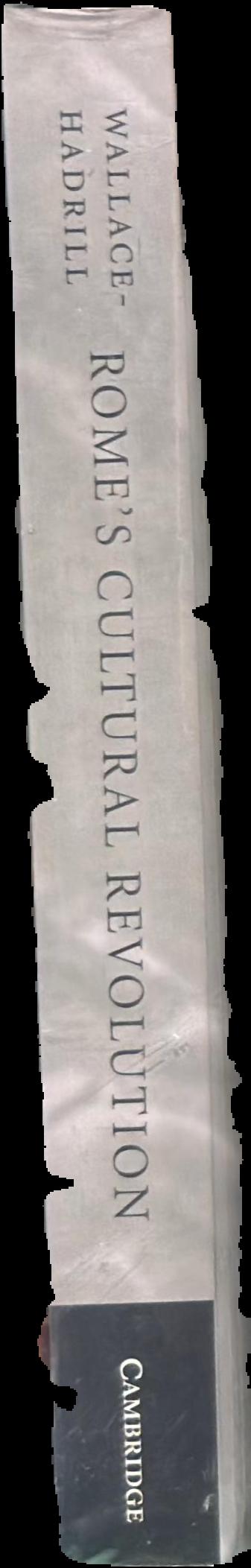 Rome's cultural revolution live spine