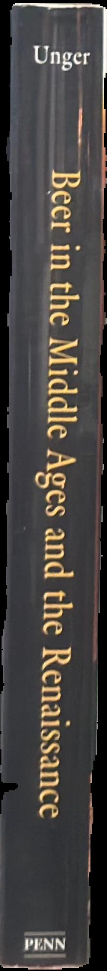 Beer in the Middle Ages and the Renaissance live spine