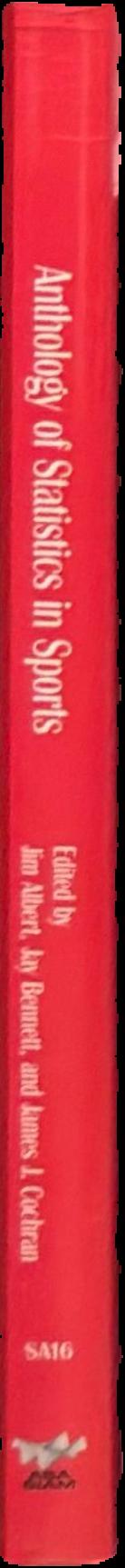 Anthology of statistics in sports live spine