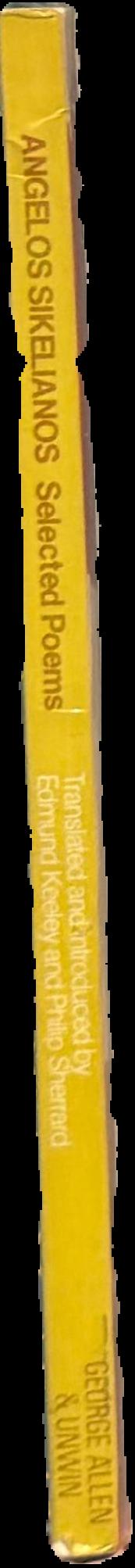 Selected poems live spine