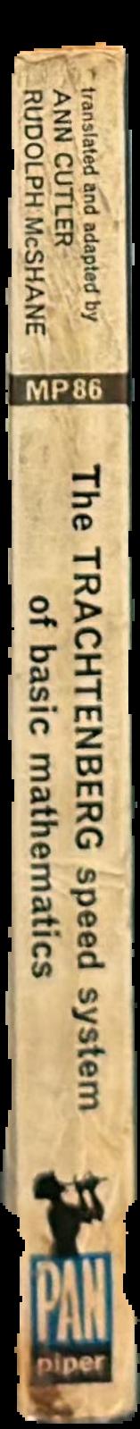 The Trachtenberg speed system of basic mathematics live spine