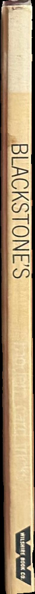 Blackstone's modern card tricks live spine
