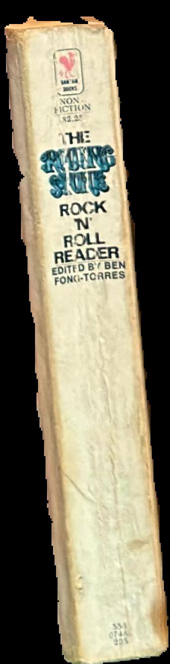 The Rolling Stone rock'n'roll reader live spine