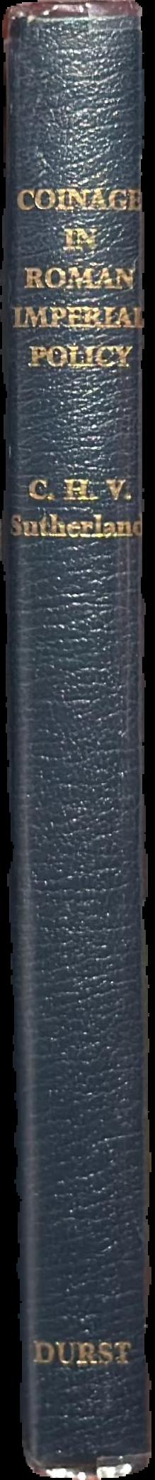 Coinage in Roman Imperial policy 31 BC-AD 68 live spine