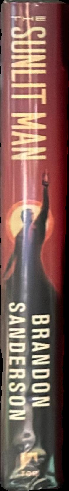 The sunlit man / Brandon Sanderson live spine