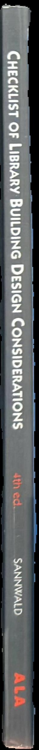 Checklist of library building design considerations live spine