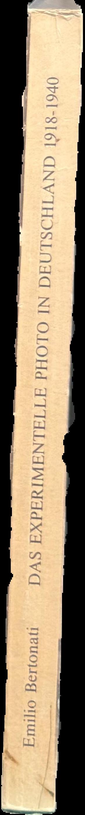 Das experimental photo in Deutschland, 1918–1940 live spine