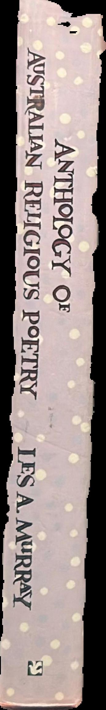 Anthology of Australian religious poetry live spine
