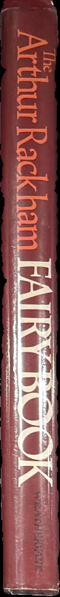 The Arthur Rackham fairy book live spine