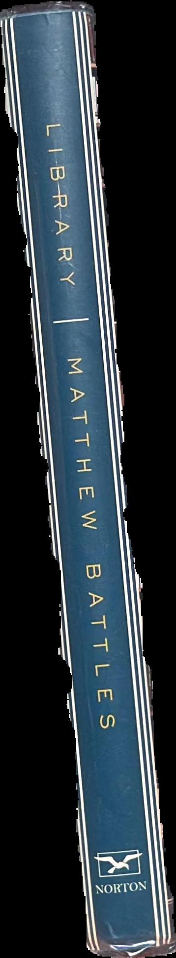 Library : an unquiet history live spine