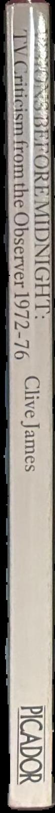 Visions before midnight : television criticism from the Observer 1972-76 live spine