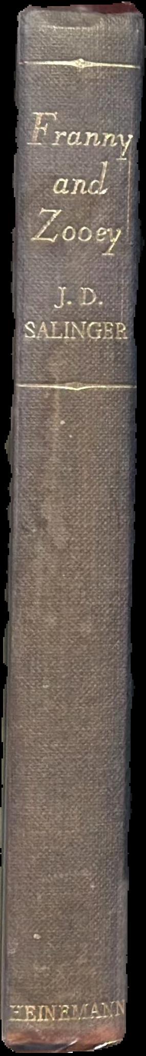 Franny and Zooey live spine