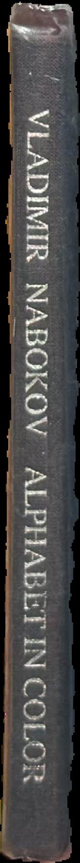 Vladimir Nabokov : alphabet in color live spine