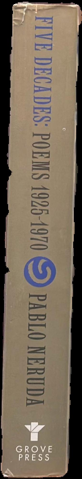 Five decades : a selection (poems 1925-1970) live spine