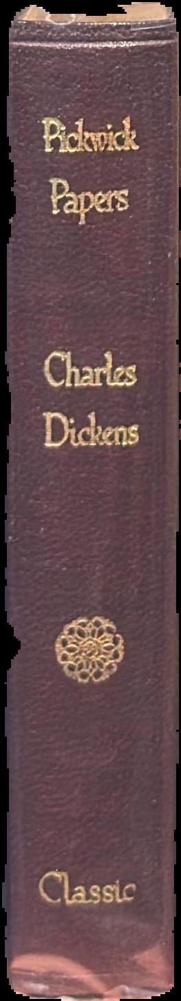 The Pickwick papers live spine