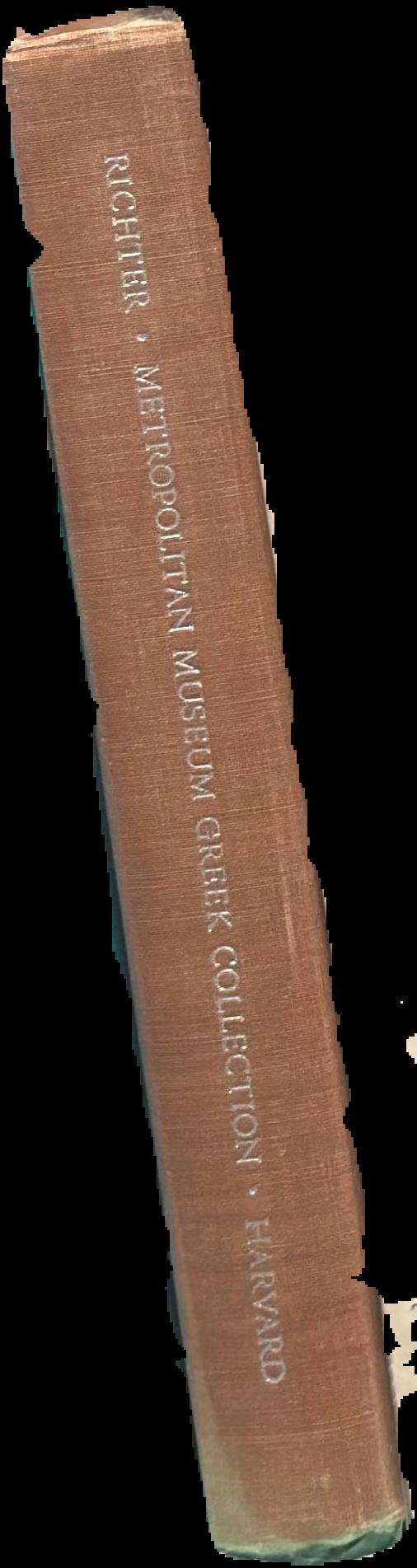 Handbook of the Greek collection / by Gisela M. A. Richter live spine