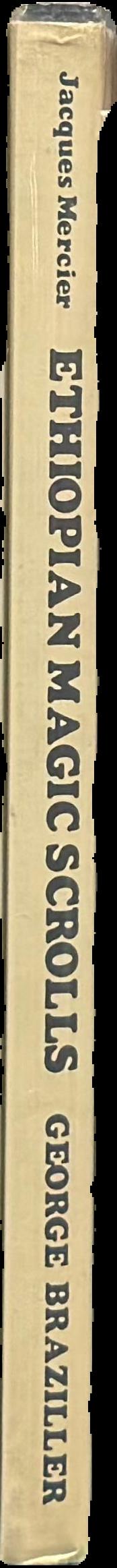 Ethiopian magic scrolls live spine