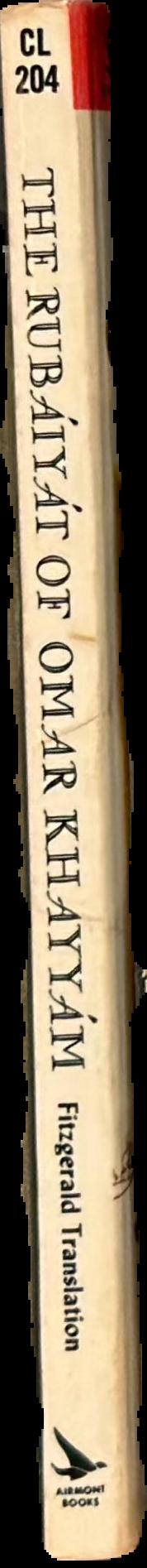 Rubaiyat of Omar Khayyam live spine