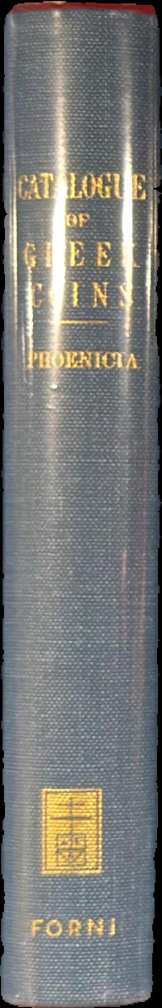 Catalogue of the Greek coins of Phoenicia live spine