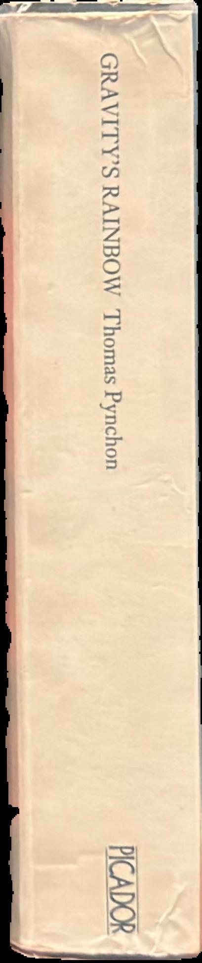 Gravity's rainbow / Thomas Pynchon live spine