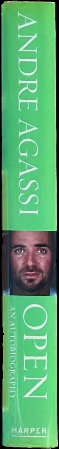 Open : an autobiography live spine