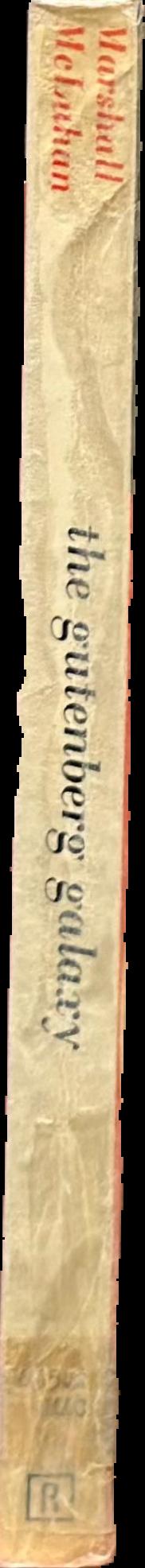 The Gutenberg galaxy : the making of typographic man live spine