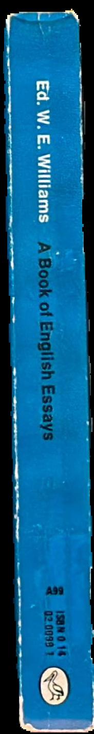 A book of English essays live spine