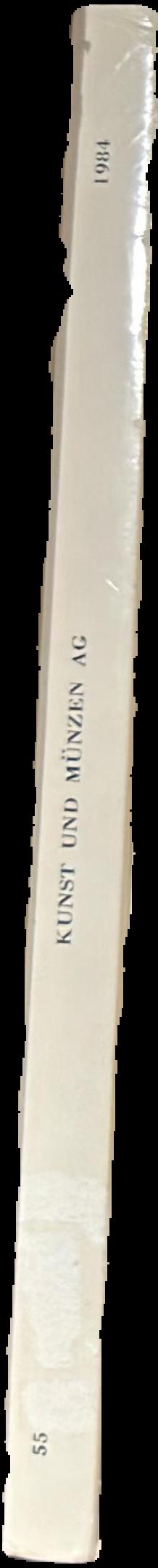 Listino N. 55, Dicembre 1984 / Kunst und Munzen live spine
