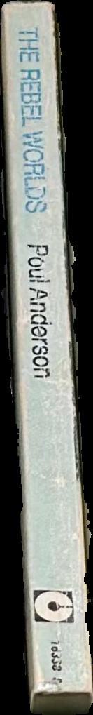 The rebel worlds / Poul Anderson live spine