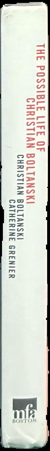 The possible life of Christian Boltanski live spine