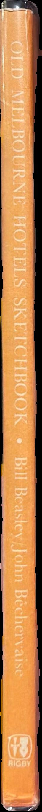 Old Melbourne hotels sketchbook live spine