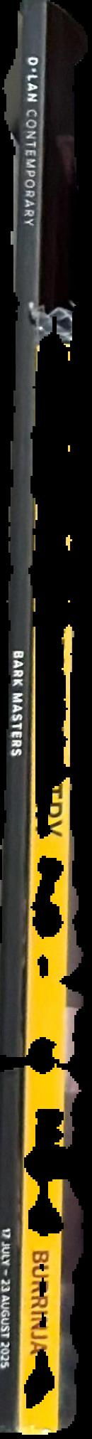 Bark masters : 17 July-23 August 2025 live spine